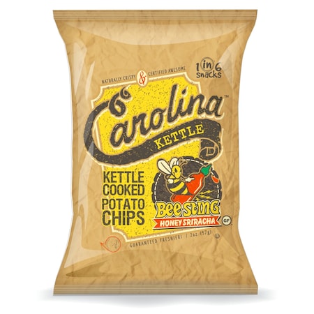 1 In 6 Snacks 1 in 6 Snacks Carolina Honey Sriracha Kettle Cooked Potato Chips 2 oz Bagged 10603